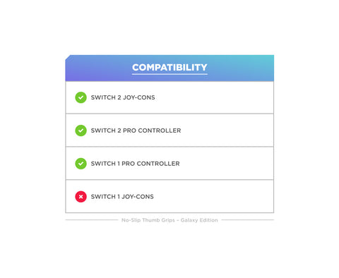 Galaxy Edition No-Slip Thumb Grips™